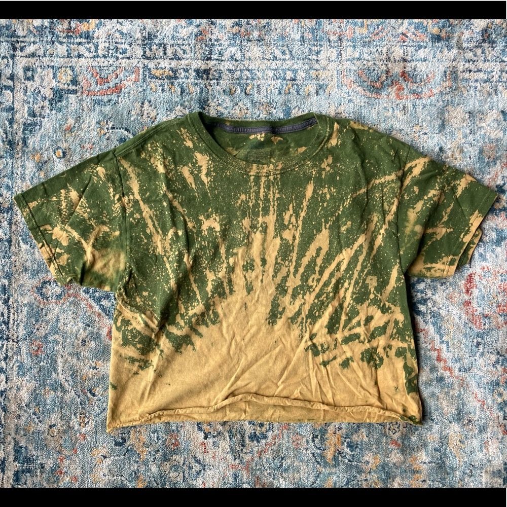Bleached Cropped t-shirt
